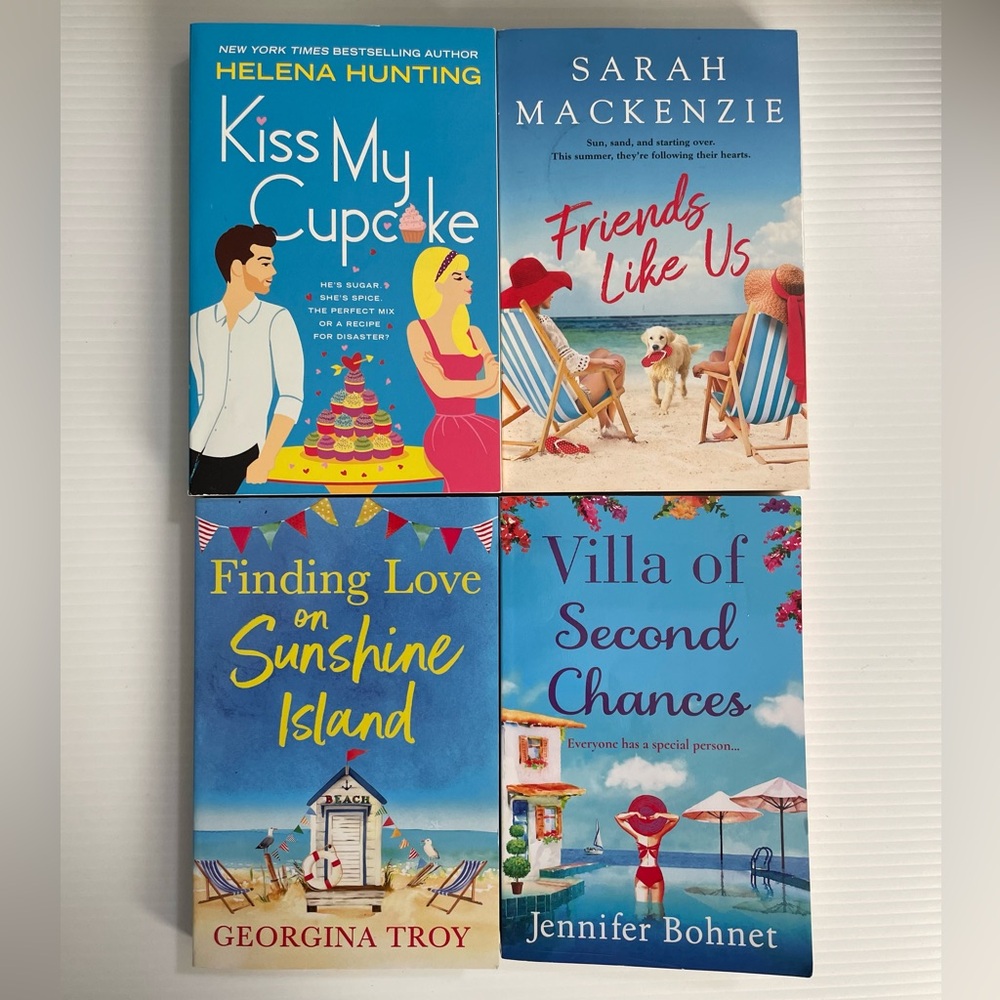 Beach Reads Collection of 4 paperback novels